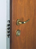 Silvelox Optima entrance door